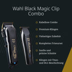 Kabellose Barber Combo mit Magic Clip und Detailer Li professioneller Haarschneider Trimmer wiederaufladbar Set