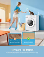 Frontlader Waschmaschine 8 kg Energieeffizienzklasse A 10 Prozent sparsamer weiß CF08EWP05W