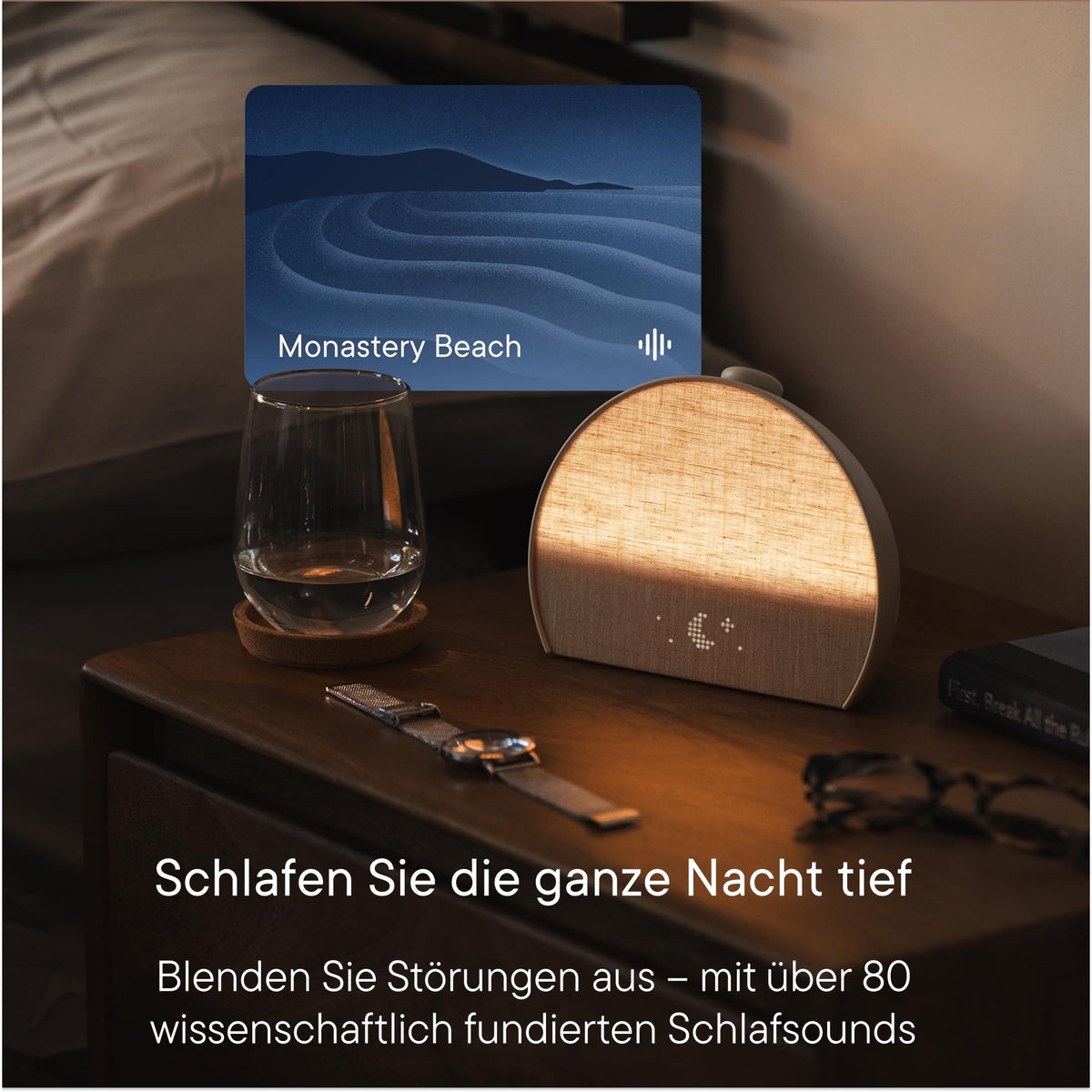 Restore 3 Sonnenaufgangswecker und Soundmaschine mit smartem Licht für natürliches Erwachen und Einschlafhilfe