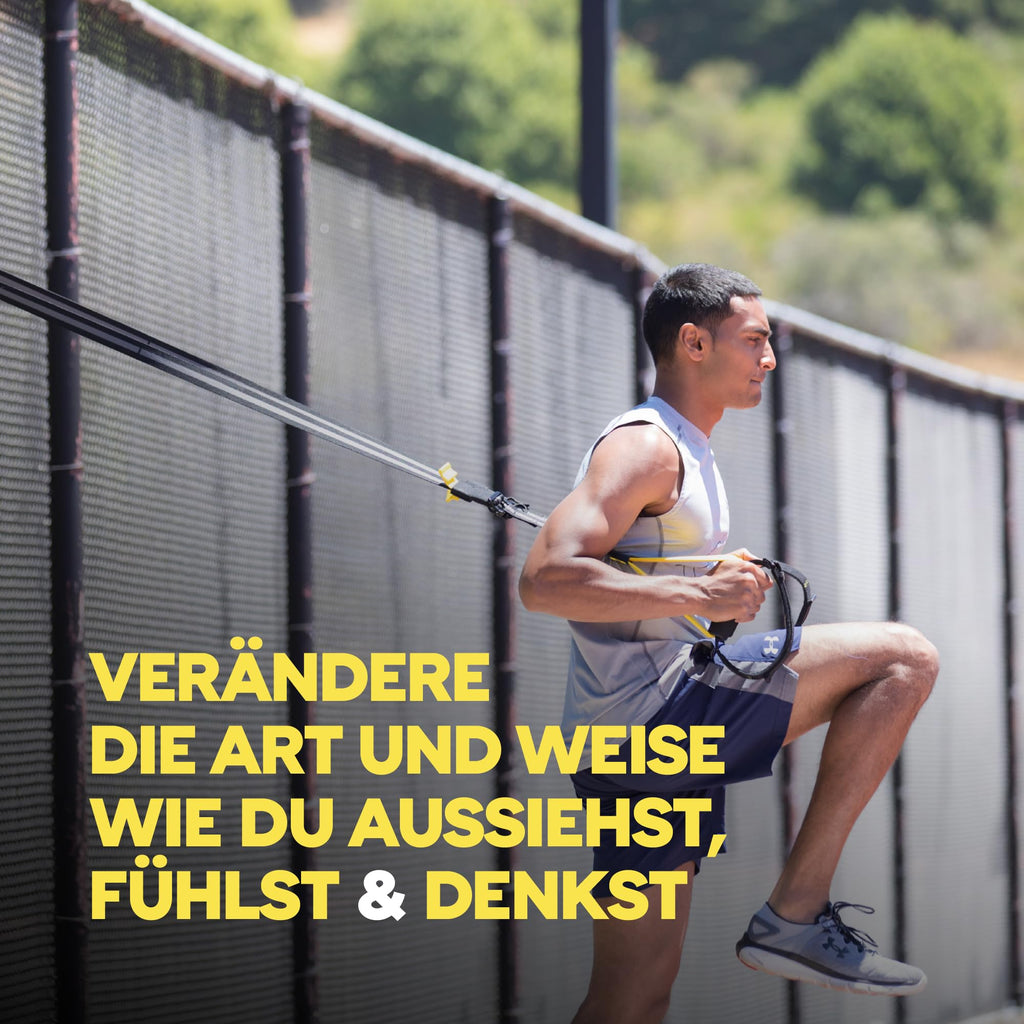 All in one Fahrwerkstraining Bodyweight Resistance System Ganzkörpertraining für Zuhause und Reisen
