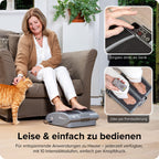 MotionCiser Fit elektrisches Fußmassagegerät Fussmassagegerät für Entspannung und Muskelentspannung