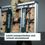 Multifunktionstisch MWB 100 als klappbare Werkbank und Montagetisch für Werkstatt Haushalt und Profis