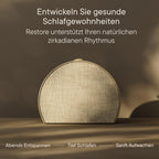 Restore 3 Sonnenaufgangswecker und Soundmaschine mit smartem Licht für natürliches Erwachen und Einschlafhilfe