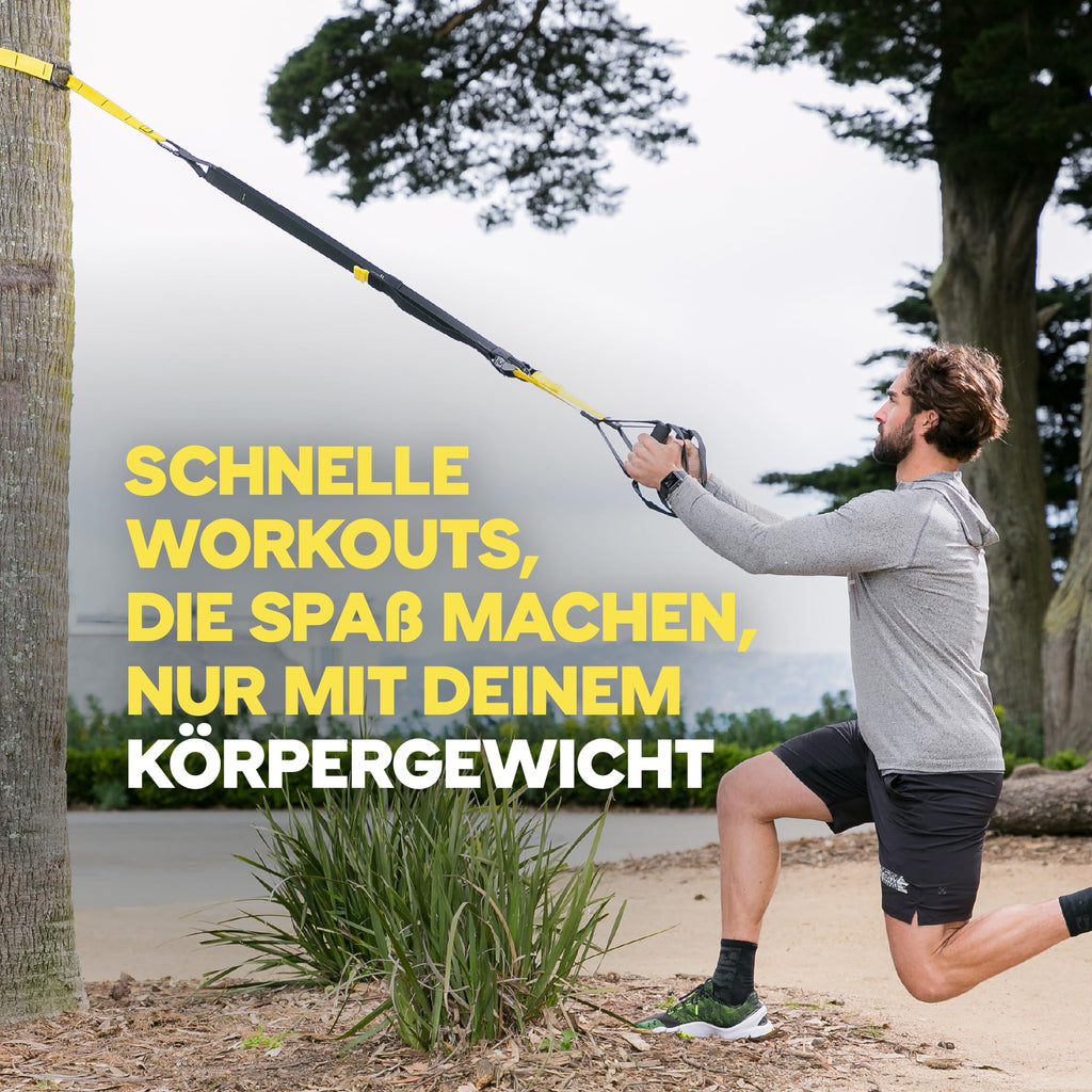 All in one Fahrwerkstraining Bodyweight Resistance System Ganzkörpertraining für Zuhause und Reisen