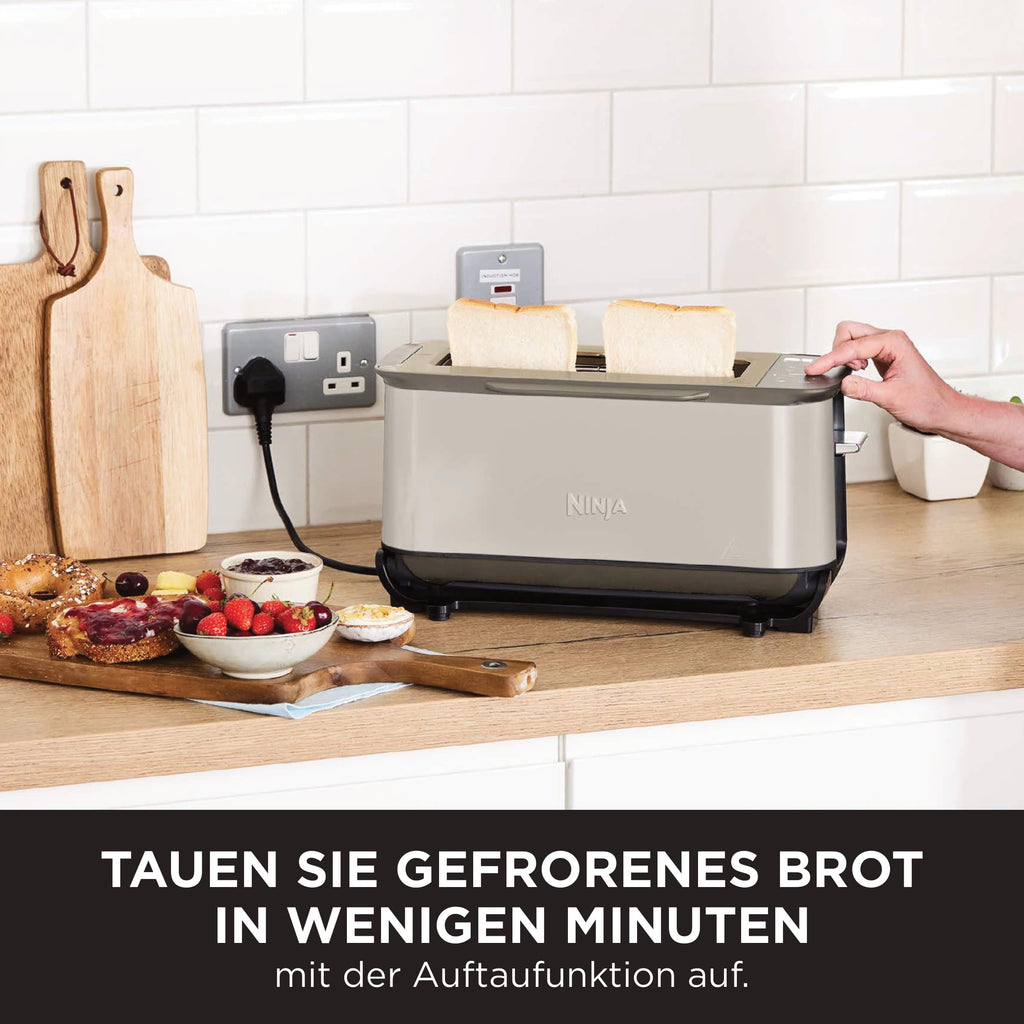 3 in 1 Toaster Elektrogrill mit Deckel Multifunktionsgerät zum Toasten und Grillen ST202EUSTGD