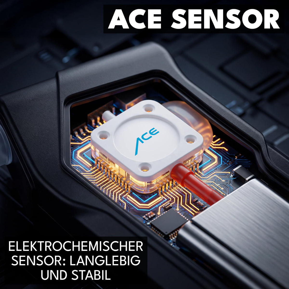 Alkoholtester - 99,1% Genauigkeit - elektrochemisch - Profi - Alkoholmessgerät