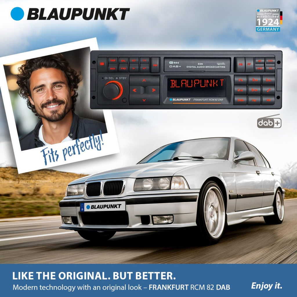 Frankfurt RCM 82 DAB 1 DIN Autoradio DAB+ Bluetooth Freisprecheinrichtung USB Lenkradfernbedienung 4x50Watt