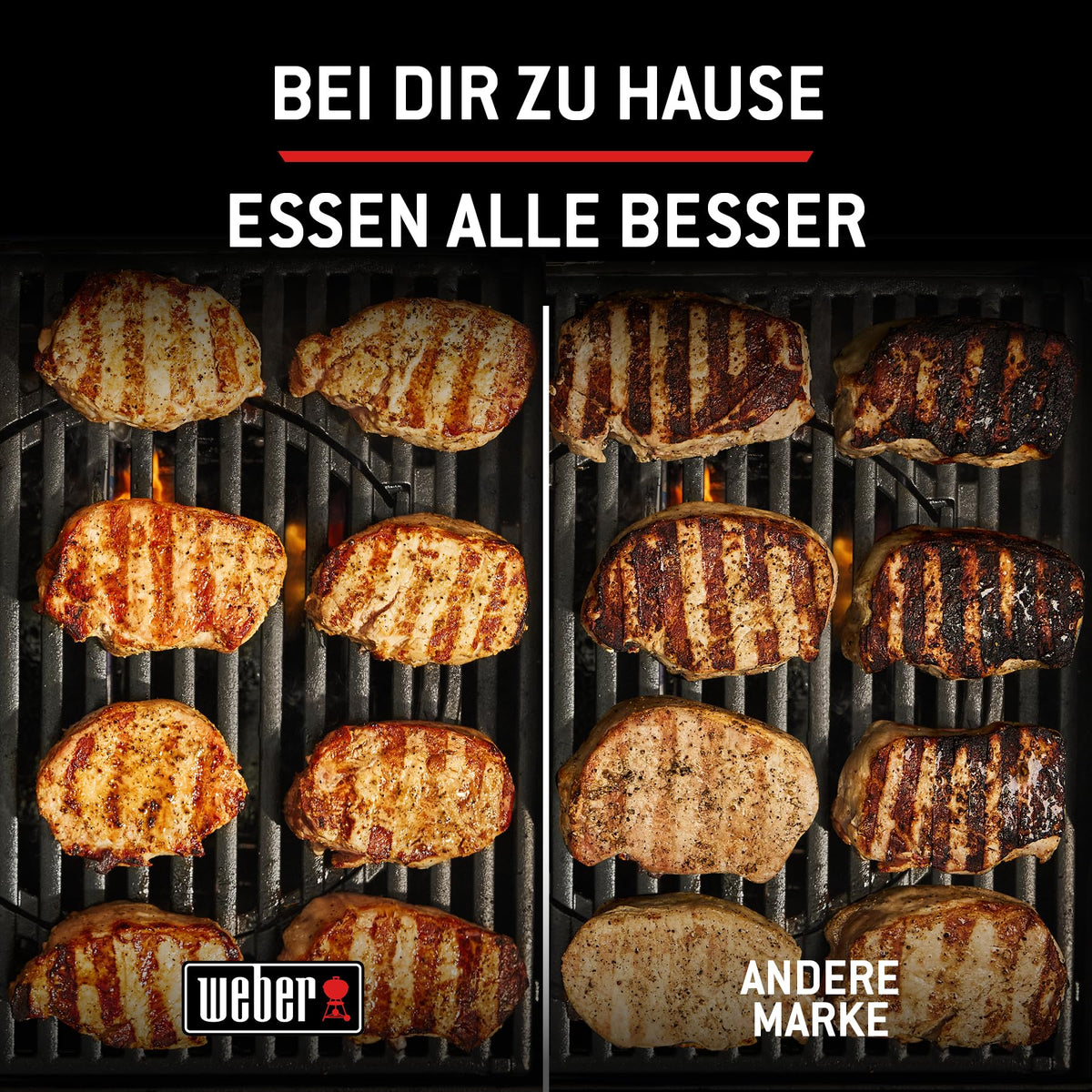 Gasgrill Spirit E410 für Garten, Terrasse und Balkon, mit 4 Brennern, großer Grillfläche und Deckelthermometer