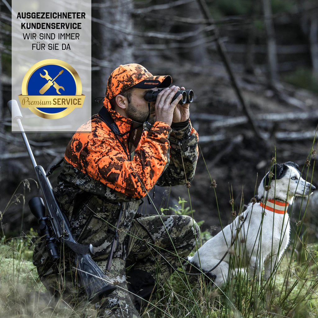 Jagd-Fernglas Observer 10x42 - leichtes Dachkantdesign, kompakt, robust, 10-Fach Zoom