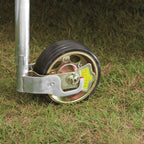 Premium Stützrad mit Stützlastanzeige für Wohnwagen, Caravan, Anhänger, Camping und Freizeit