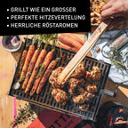 Grill Gas kleiner faltbarer Camping Gasgrill für Gaskartuschen tragbar und ideal für Outdoor und Reisen