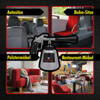 Tornador Black Z020RS Reinigungsset 2x5L Reiniger für Polster Textil Kunststoff Leder plus Mikrofasertücher