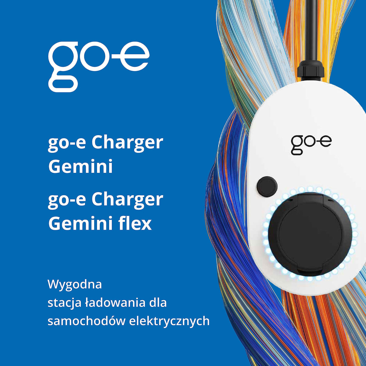 Wallbox Charger Gemini 11 kW Ladestation 1,8 m Anschlusskabel 5 adrig Typ 2 Dose Ladestrom 16 A WLAN RFID App