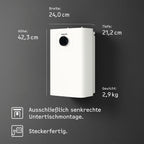 Untertischboiler SNU 5 Plus, 5 Liter Niederdruck, antitropf, Thermostop, Stecker 230V, 2 kW, Energieklasse A
