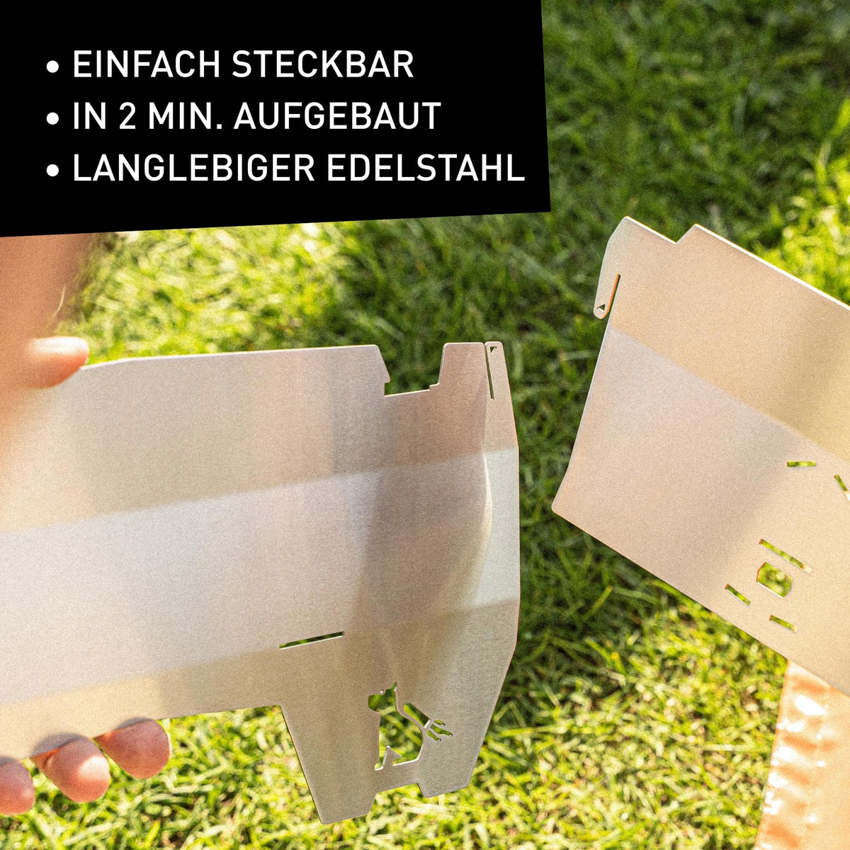 Grill Gas kleiner faltbarer Camping Gasgrill für Gaskartuschen tragbar und ideal für Outdoor und Reisen