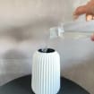 Vase Opal wasserfest 3 Größen Schnitt- & Trockenblumen 3D Druck