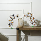 Phalaenopsis Orchidee Glasmalerei 10 Blüten Schwer Home Decor