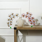 Phalaenopsis Orchidee Glasmalerei 10 Blüten Schwer Home Decor