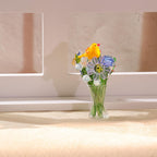Glasblumen, handgefertigte Glassträuße, 6,35–7,62 cm