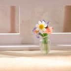 Glasblumen, handgefertigte Glassträuße, 6,35–7,62 cm