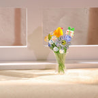 Glasblumen, handgefertigte Glassträuße, 6,35–7,62 cm