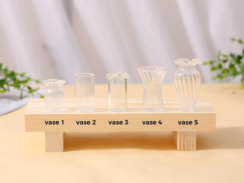 Mundgeblasene Glasblumen, Wohndekoration