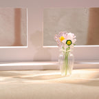 Handgeblasene Frühlingsblumen aus Glas, Blumengeschenke zum Geburtstag