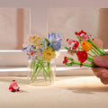 Glasblumen, handgefertigte Glassträuße, 6,35–7,62 cm