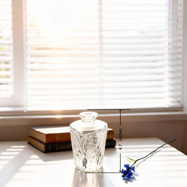 Geburtsmonat Blumengeschenk, mundgeblasener Geburtsblumenstrauß, Frühlingsblumendekor aus Glas