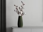 Lineare 3D-gedruckte Vase aus PLA, versiegelt, 5 Größen, für frische Blumen