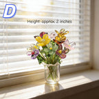 Mundgeblasene Glas Calla-Lilienblume, handwerkliche Blumenskulptur in Glasvase, elegantes Wohndekor