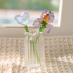 mundgeblasener Glasstrauß