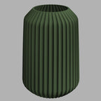Vase Opal wasserfest 3 Größen Schnitt- & Trockenblumen 3D Druck