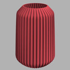 Vase Opal wasserfest 3 Größen Schnitt- & Trockenblumen 3D Druck