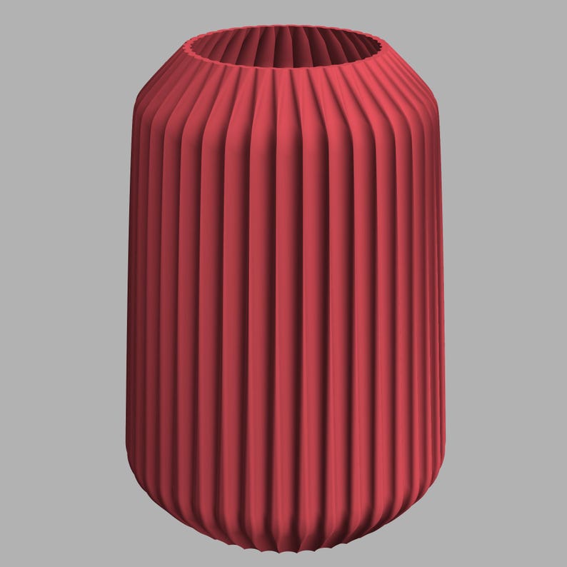 Vase Opal wasserfest 3 Größen Schnitt- & Trockenblumen 3D Druck
