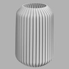 Vase Opal wasserfest 3 Größen Schnitt- & Trockenblumen 3D Druck