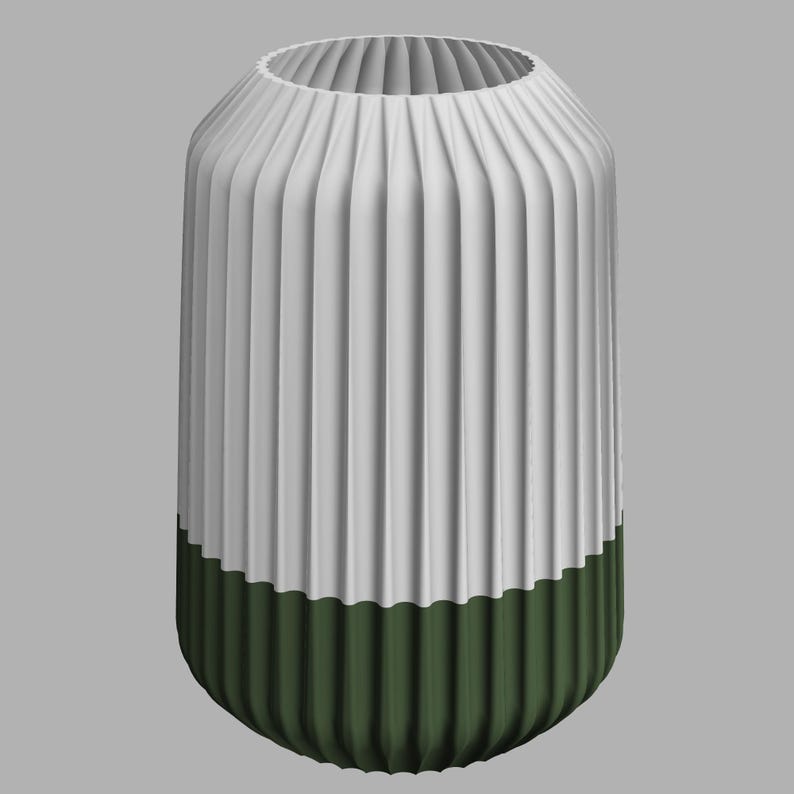 Vase Opal wasserfest 3 Größen Schnitt- & Trockenblumen 3D Druck