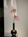 30 cm große Lotusblume aus Glas, Kristalllotus-Dekoration, Wohnaccessoire