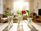 Glasblumenstrauß Geburtsmonat Miniatur handgefertigt Wohnkultur