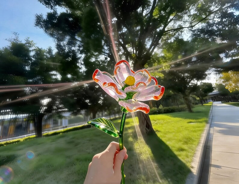 Buntglas-Blumensträuße – Handgefertigte Sträuße, Tischdekorationen und Geschenke