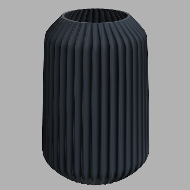 Vase Opal wasserfest 3 Größen Schnitt- & Trockenblumen 3D Druck