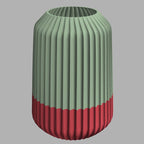 Vase Opal wasserfest 3 Größen Schnitt- & Trockenblumen 3D Druck