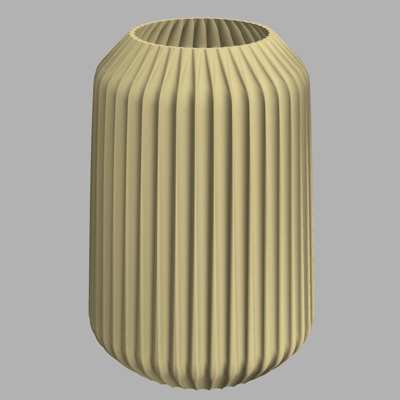 Vase Opal wasserfest 3 Größen Schnitt- & Trockenblumen 3D Druck