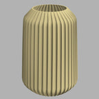 Vase Opal wasserfest 3 Größen Schnitt- & Trockenblumen 3D Druck