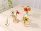 Mundgeblasene Glasblumen, Wohndekoration