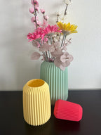 Vase Opal wasserfest 3 Größen Schnitt- & Trockenblumen 3D Druck