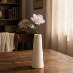 Glas Nelke Blume rosa 20 cm | Schreibtisch Deko Figur | Kunstglas