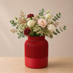 Moderne 3D-gedruckte Vase – matte Oberfläche, 16 cm/22 cm
