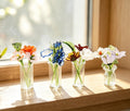Mini-Glasstrauß mit Vase, Wohndekoration
