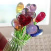 mundgeblasener Glasstrauß